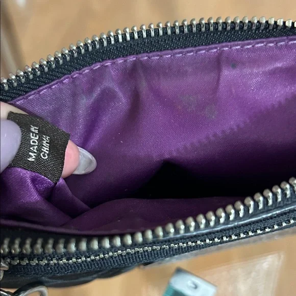 Coach Poppy Vintage Black Mini Shoulder Bag - Picture 8 of 11